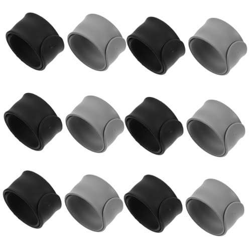 FUNOMOCYA 12Pcs Silicone Wrapping Paper Holders Wrapping Paper Clips Versatile Storage for Posters and Cables Each