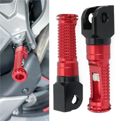 �o�C�N���i �o�C�N�p�[�c�A�N�Z�T���[ �y�_���E�t�b�g�y�O �t�����g�t�b�g���X�g �ɓK������CFMOTO 450SRS 450SS 2023-2024 ���C�_�[�t�b�g���X�g�E�t�b�g�y�O �t���A�{�[�h(Red)