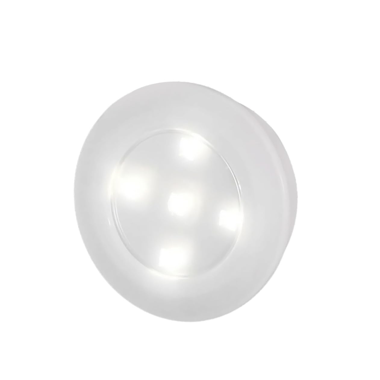 NUOBESTY 2 LED Puck Light Set Touch Sensitive Battery Operated Tap Lights for Kitchen and Counter Energy Saving Safe for Easy Installation Ultra Thin Design
