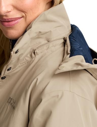 Jack Wolfskin Damen Baylight 3in1 W Coat, Anis, XXL EU