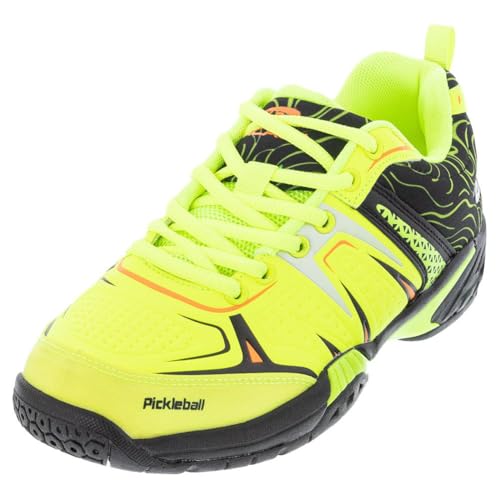 ACACIA Unisex-Adult Pickleball Shoes, Lime/Black, 11