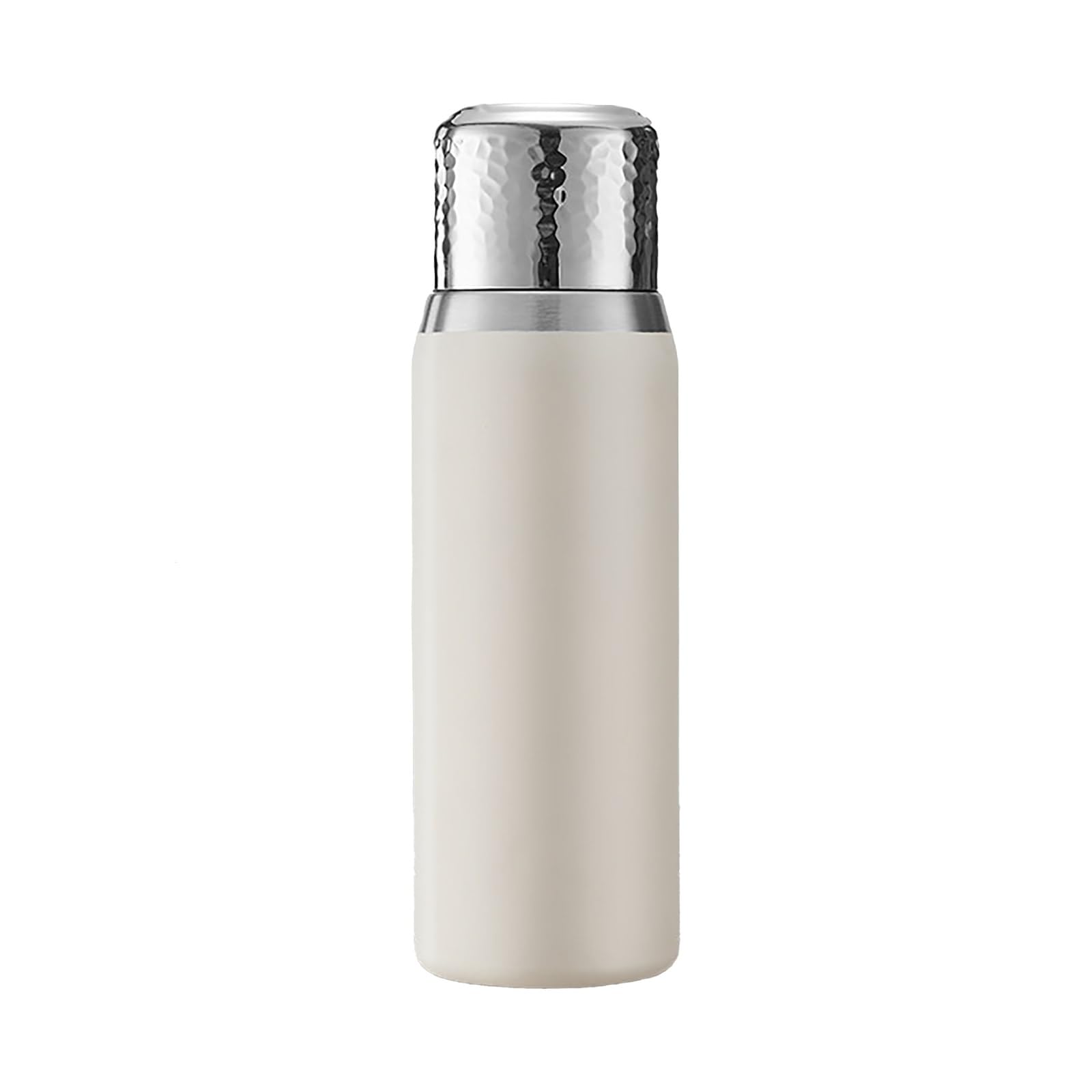 Taza Termo, Vaso Termico Cafe, Sellada y A Prueba de Fugas, Desmontable y Fácil de Limpiar, Apta para Bebidas Frías y Calientes(White,23.5cm/9.2in)