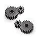 KYX Racing Hardened Steel 32P Portal Gear Set 23T/12T 2pcs Upgrades Accessories for RC Crawler Car Axial SCX10 III AXI03007 Capra Unlimited Trail Buggy UTB