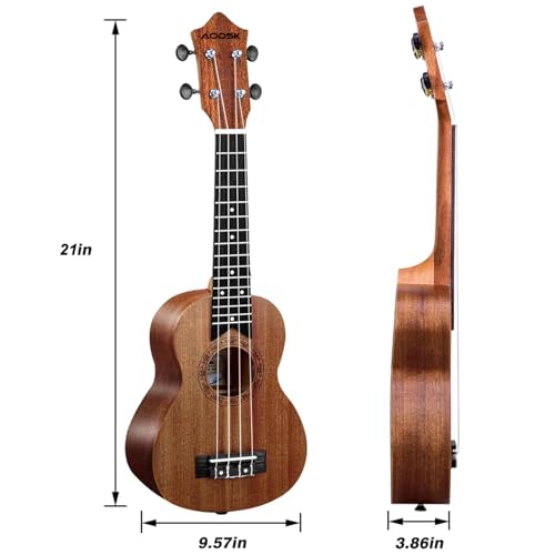 Aodsk SP08 Soprano Ukulele For Beginners Kit thumb #2