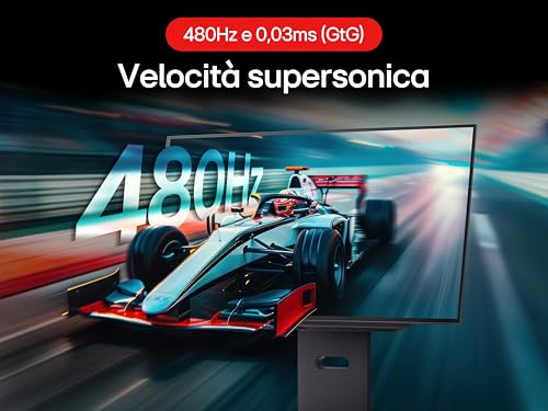 UltraGear OLED 27GX790A Monitor Gaming 27", QHD (2560x1440), OLED, 480Hz, 0,03ms (GtG), G-Sync, FreeSync Premium Pro, HDR True Black 400, HDMI 2.1, DisplayPort 2.1, Nero - Monitor - Immagine 2