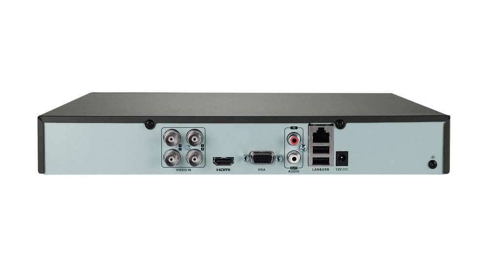 ABUS Videoüberwachung Set 8-Kanal – 4X Mini-Dome Kameras + Hybridrekorder mit 1TB HDD – Analog HD, Bewegungserkennung, Nachtsicht, App-Zugriff, inkl. Kabel & Netzteile, TVVR33843D