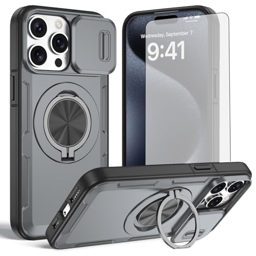 Coque iPhone 15 Pro pour éviter les rayures d'appareil photo et bris d'écran