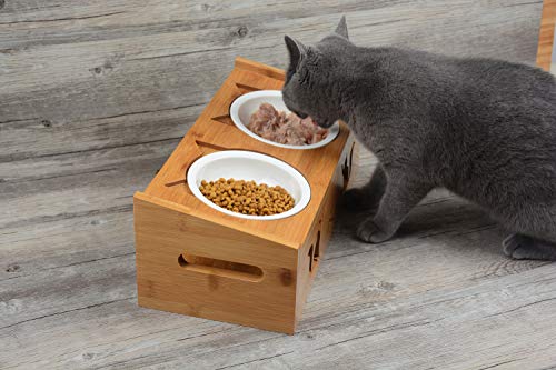 Supremery 2 ciotole per animali domestici con