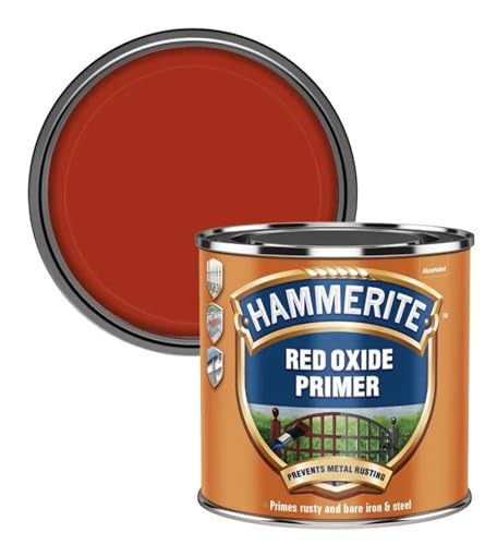 AXpower Inspirational Technology Empowering People Red Oxide Metal Primer 250ml | Anti-Rust Protective Undercoat for Metal Surfaces | Improves Adhesion & Corrosion Resistance | Quick Drying Formula