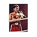 EXLJJC Senza Cornice 60X90cm Stampa su Tela George Foreman Pugile Americano Boxe retrò Pugile di FAMA Mondiale Wall Art Regali