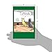 NobleWorks - 1 Humor Birthday Card with Envelope - Funny Cartoons for Birthday Greetings, Celebration Notecard - Hole Foods C2684BDG
