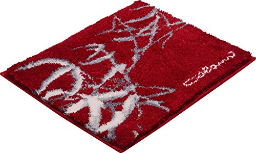 Grund Designer Bath Mat COLANI, Ultra Soft and Absorbent, Anti Slip, 5 Years Warranty, Colani 23, Small Mat 50x60 cm, Anthracite