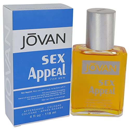Jovan Sex Appeal After Shave Cologne 4 Oz