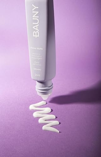 Primer Matte 25ml - Hidrata e Prolonga a Maquiagem - Bauny