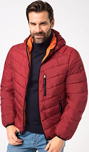 Daunenjacke für Herren von Chiemsee, winddichte Steppjacke in Bordeaux