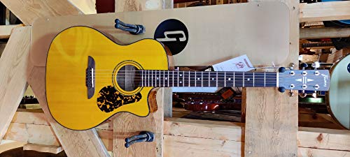 Framus Legacy FG 14 SV Grand Auditorium Guitare folk avec micro Jaune - Les Beatles, Paul McCartney, John Lennon, RIngo Starr, George Harrison Framus Legacy FG 14 SV Grand Auditorium Guitare folk avec micro Jaune