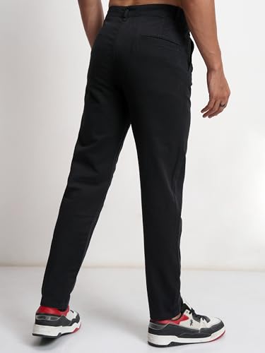 Image of Highlander Men'S Tapered-Fit Mid-Rise Jeans | Modern Look | Stretch Denim | All-Day Comfort | Trouser for Men | Men Trousers | Trousers for Man | Pants for Man