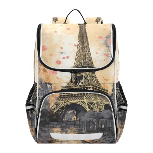 Mochila infantil reflectante de gran capacidad para portátiles y libros escolares