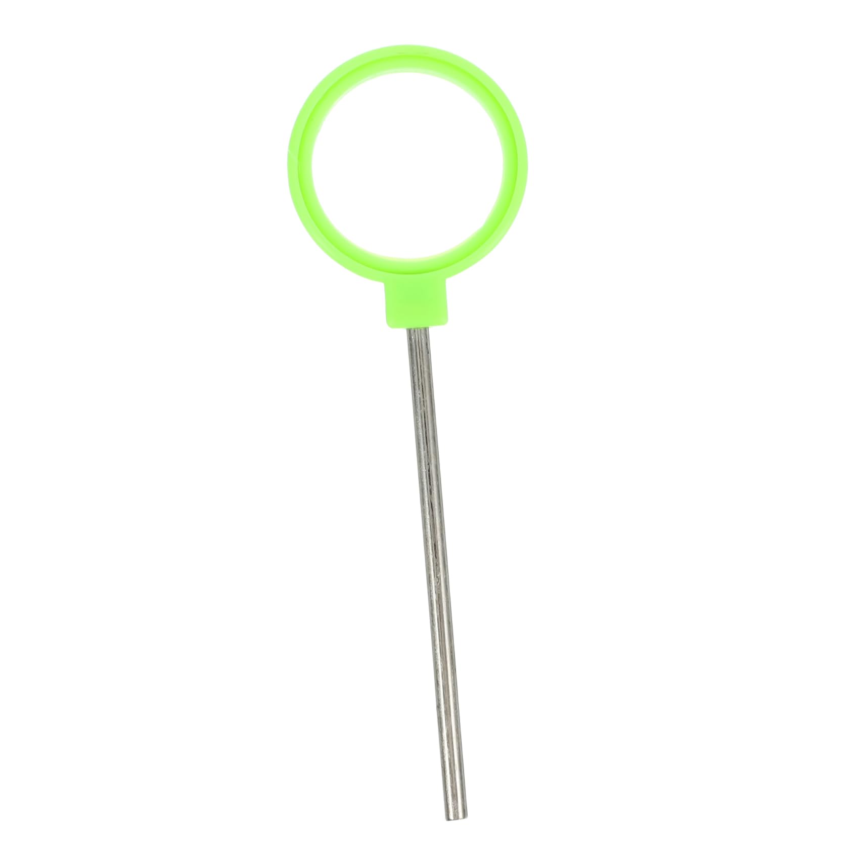 VILLFUL Physics Education Tool Handheld Convex Lens 10cm Focal Length Compact Easy to Store