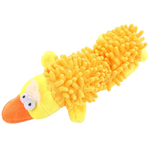Juguetes chirriantes para perros, lindos animales de peluche, juguete masticable para cachorros, dentición, felpa suave, superficie desigual, chirriante, peluche para perros pequeños, cachorros
