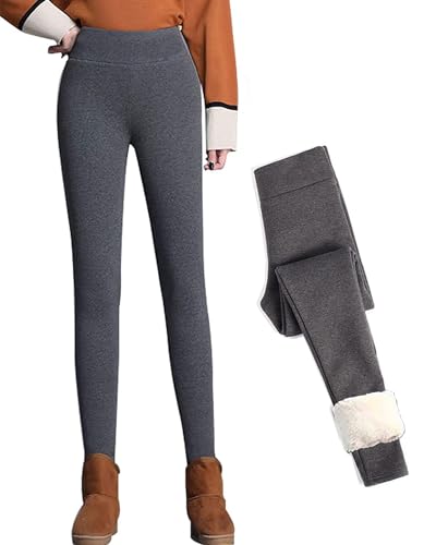 CheChury Leggings Felpati Termici Foderati