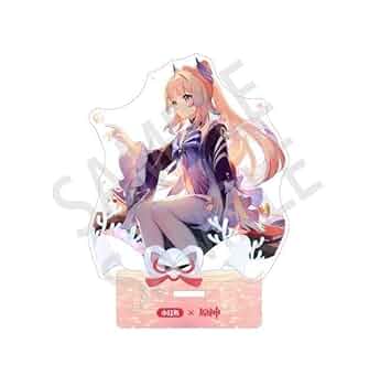 Amazon.co.jp: 原神 珊瑚宮心海 RED BOOKコラボ アクリル