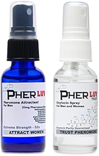 Oxytocin Spray and Pheromone Cologne for Men Attract Women Complete Pack