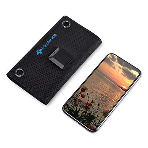 DECDEAL MS9 Carregador solar portátil Painel de carregamento solar dobrável IPX4 Camping Sun Power C