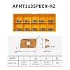 1/2inch Grooving Tool Holder MGEHR1212-2 with 10pcs MGMN200-G Grooving Inserts + 20pcs APMT1135PDER Indexable Face Milling Inserts