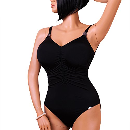 Triumph Rimini Op   Bañador para Mujer, Talla 40C   Talla Alemana, Color Negro 004