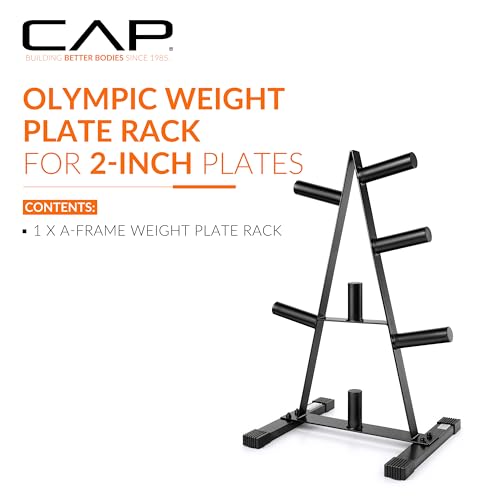 CAP Barbell Olympic 2-Inch Plate Rack