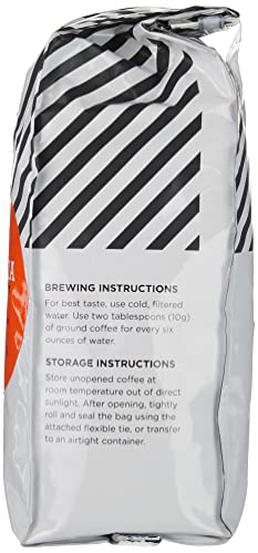 Image of Amazon Fresh Decaf Colombia Whole Bean Coffee, Medium Roast, 12 Ounce