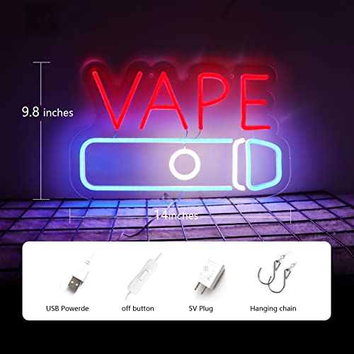 Image of Smoke Shop Neon Sign for Business Advertising,Man Cave Light,Atmosphere Neon Lights for Pub,Smoking Lounge,Party Decor.5V USB Poweded.
