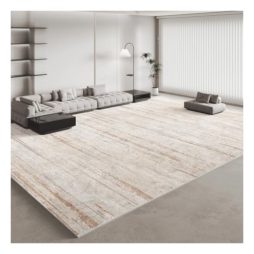 ノーブランド品 カーペット ラグ ラグマット 洗える 絨毯 フランネルラグ 【至極の肌触り】 24時間持続制菌消臭 毛足4mm 滑り止め付 北欧 おしゃれ 抗菌 防臭 オールシーズン 床暖房,Beige brown,5'x6'