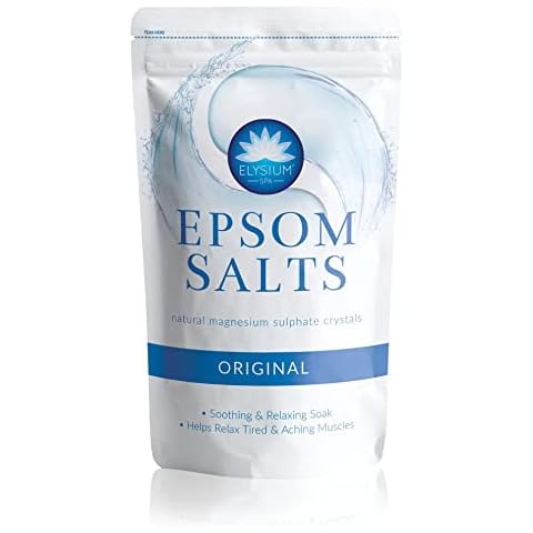 ELYSIUM SPA Natural Original Epsom Salts, White, 450 g Cover