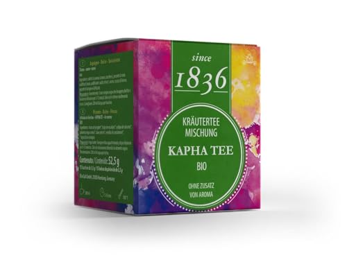 Since 1836 - Té Ayurvédico Kapha – Jengibre, hojas de eucalipto & Cúrcuma*. –15 sobres piramidales