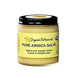 Organic Botanicals Pure Arnica Salve | Sore Muscle & Joint Relief Cream for Stiffness, Aches,...