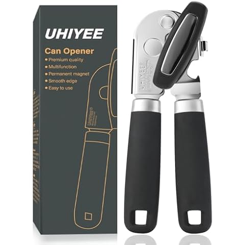 UHIYEE Stainless Steel Manual Can Opener Cover