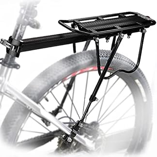 Maikehigh almost universal adjustable carrier rear bicycle pannier rack bicycle accessories equipment stand footstock bike carrier racks with reflector