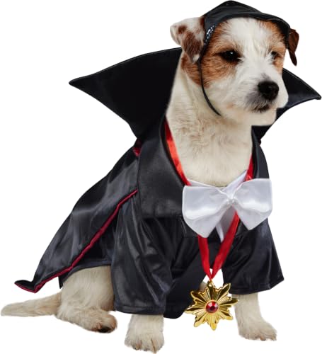 Universal Monsters: Dracula Pet Costume for For Dogs or Cats by Rubies Medium