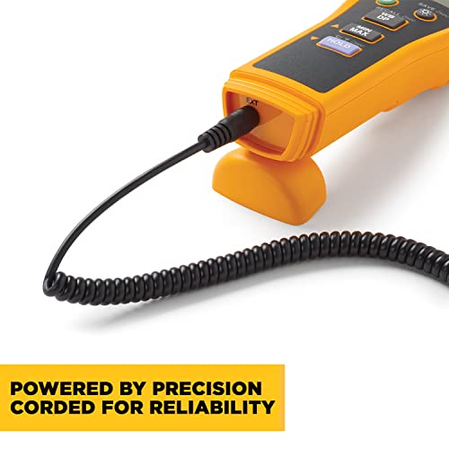 Image of Fluke 972B Digital Temperature Humidity Meter, (Thermo-Hygro Meter) with Dew Point & Wet-Bulb Measurement Backlit LCD Display 99 Memory Storage Min-Max-Data Hold with 1 Year Replacement Warranty