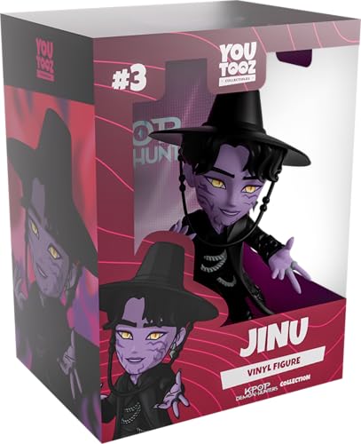 Youtooz Kpop Demon Hunters Jinu 5.2 Vinyl Figure Collectible Jinu Figure from Kpop Demon Hunters Vinyl Collection