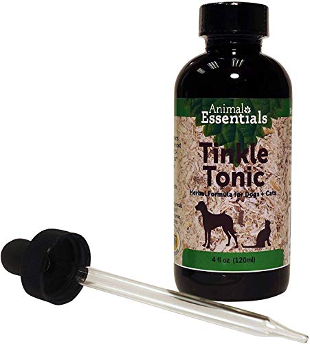 Animal Essentials Tinkle Tonic Herbal Formula for Healthy Urinary Tract in Dogs & Cats, 4 Fluid Ounces  Made in The USA