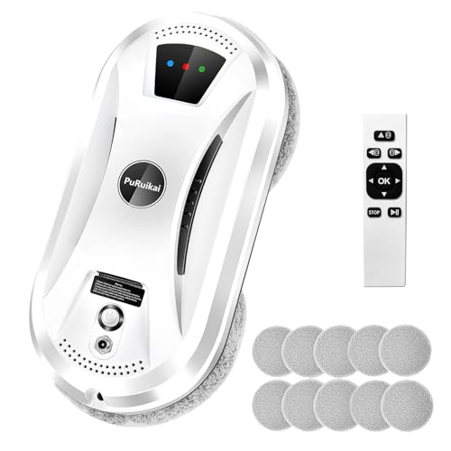 PuRuiKai 361 Smart Auto Robot Window Cleaner Glass Cleaning Tool