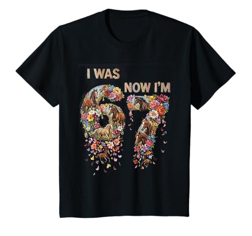 I Was 6 But Now I'm 7 Horse Six Seven Meme 7�΂̒a���� T�V���c