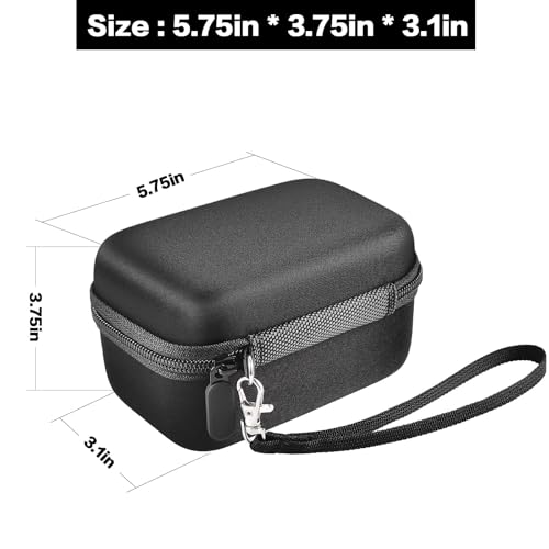 Funda para Cámara Digital para Viajes, Color Negro miniatura 5