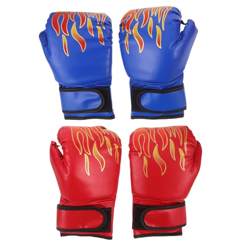 Guantes de boxeo para niña SEWACC, 2 pares de guantes ligeros para saco de boxeo infantil