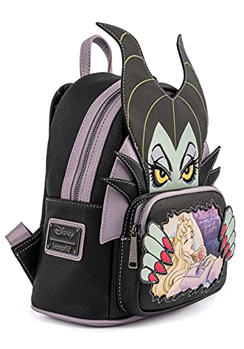 Loungefly Disney Villains Scene Maleficent Sleeping Beauty Womens Double Strap Shoulder Bag Purse3
