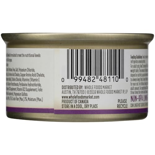 Image of Whole Paws, Grain-Free Wet Cat Food, Chicken & Giblet Loaf Dinner with Vegetables, 3 Ounce