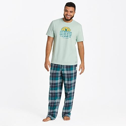 Life is Good Smoky Mallard Plaid Classic Sleep™ Pants4